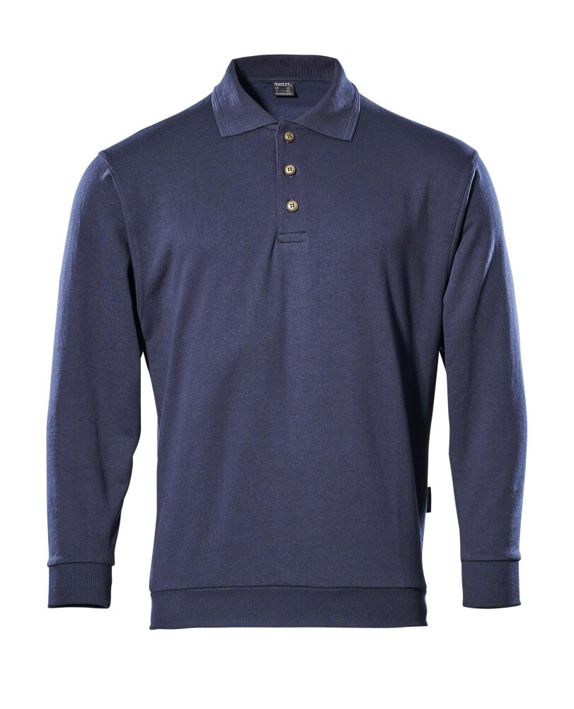 Polo-Sweatshirt CROSSOVER marine