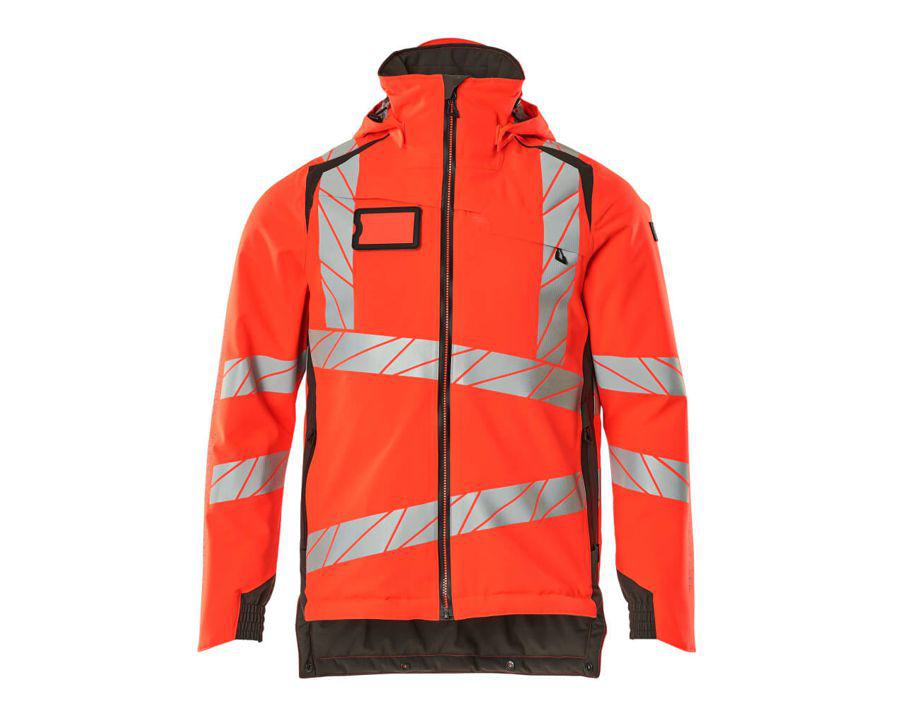 Winterjacke ACCELERATE SAFE hi-vis rot/dunkelanthrazit