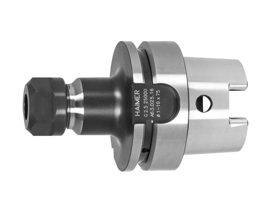 Spannzangenfutter Typ ER, ISO 12164-1 (DIN 69893), Form A, HSK 63