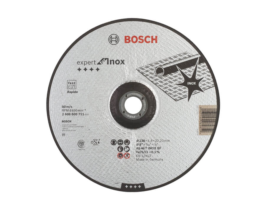 Trennscheibe gerade - Inox