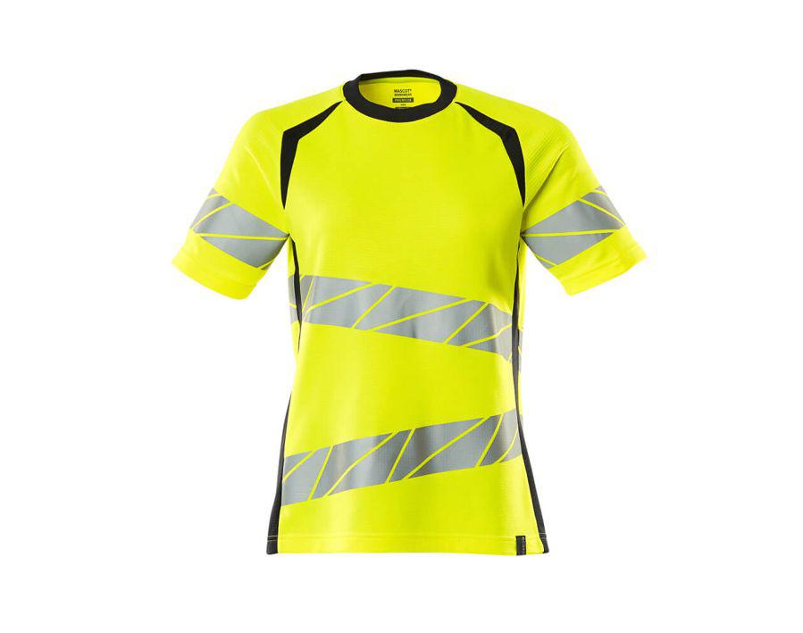 T-Shirt ACCELERATE SAFE hi-vis gelb/schwarzblau