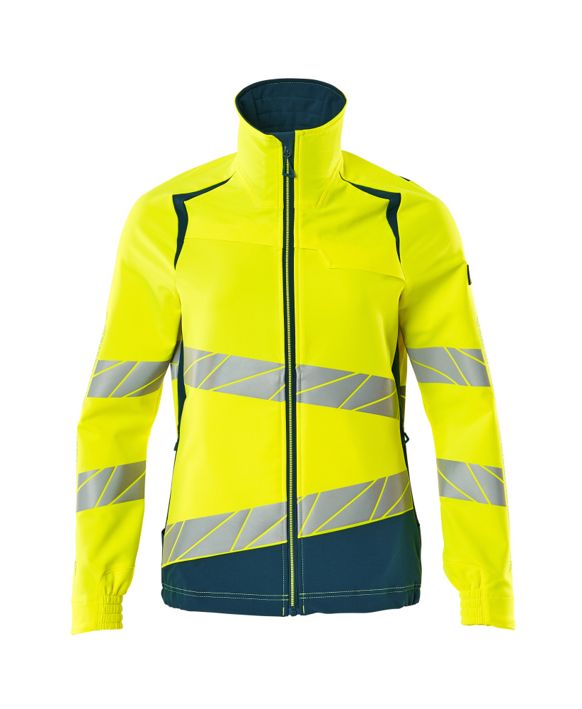 Jacke ACCELERATE SAFE hi-vis gelb/dunkelpetroleum