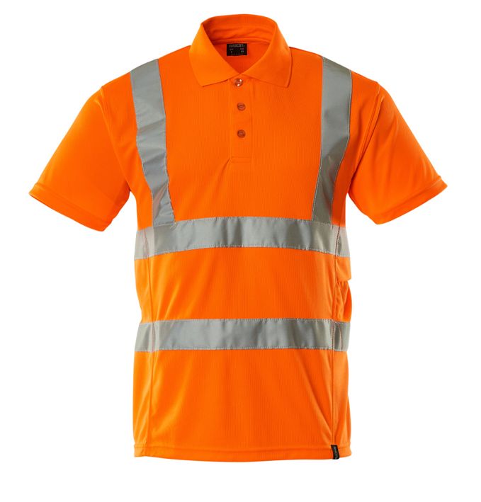 Polo-Shirt SAFE CLASSIC hi-vis orange