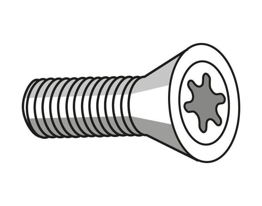 Spannschraube für Halter Gr. 2+3