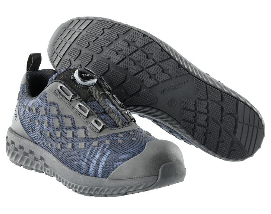 Sicherheitshalbschuh FOOTWEAR CUSTOMIZED steinblau/schwartz