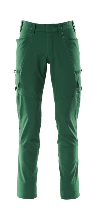 Hose mit Schenkeltaschen ACCELERATE grün