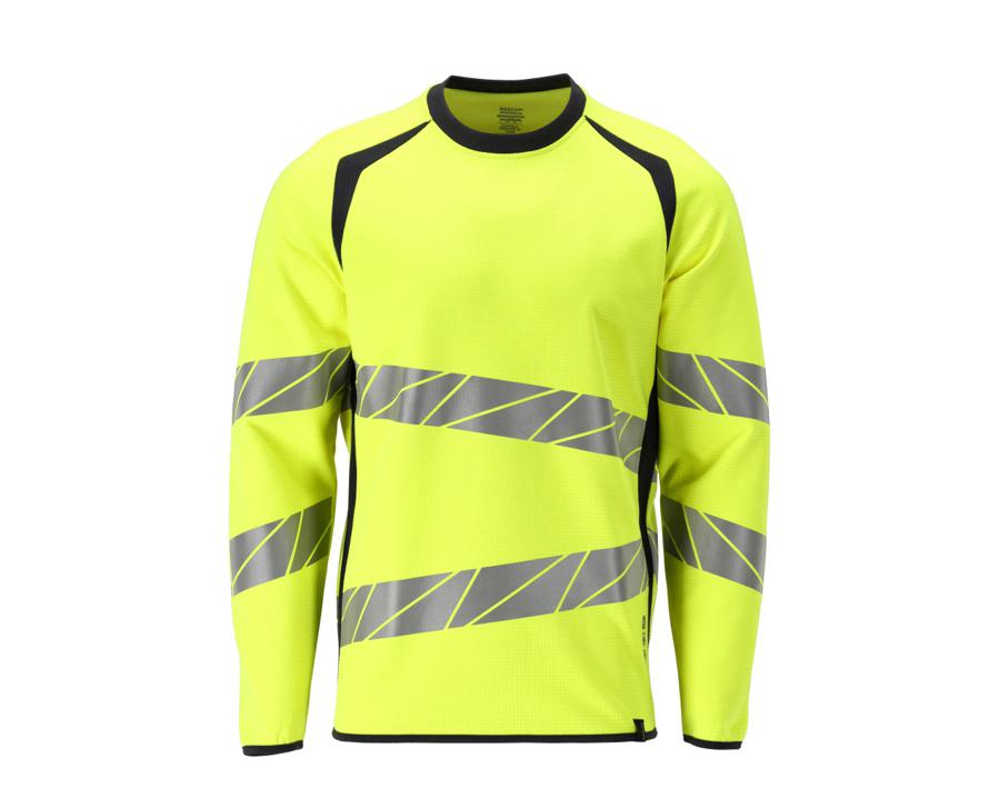 Sweatshirt ACCELERATE MULTISAFE hi-vis gelb/schwarzblau