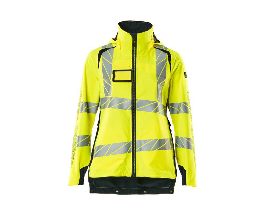 Hard Shell Jacke ACCELERATE SAFE hi-vis gelb/schwarzblau
