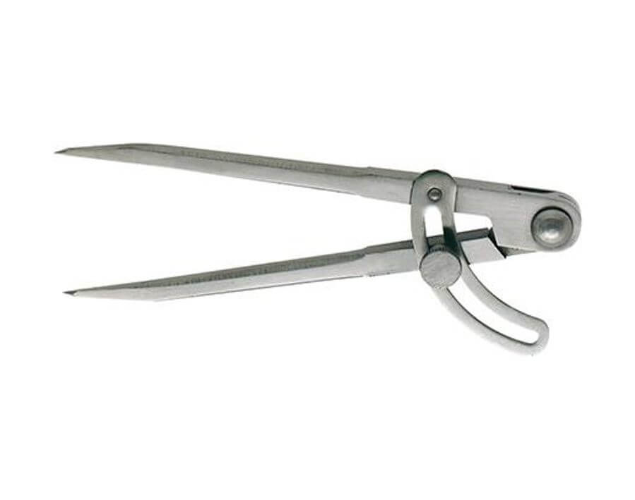 Spitzzirkel mit Stellbogen