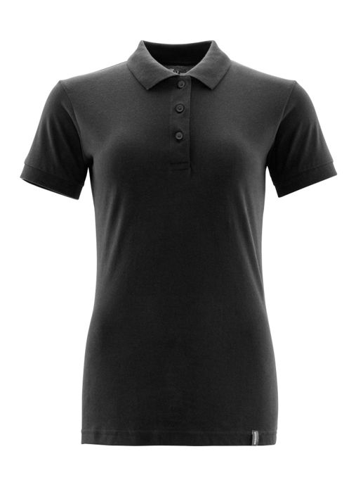 Polo-Shirt CROSSOVER vollschwarz