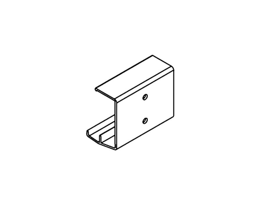 Clip-Teil für Holzblende Hawa Combino 60 (alle 700 - 800 mm)  