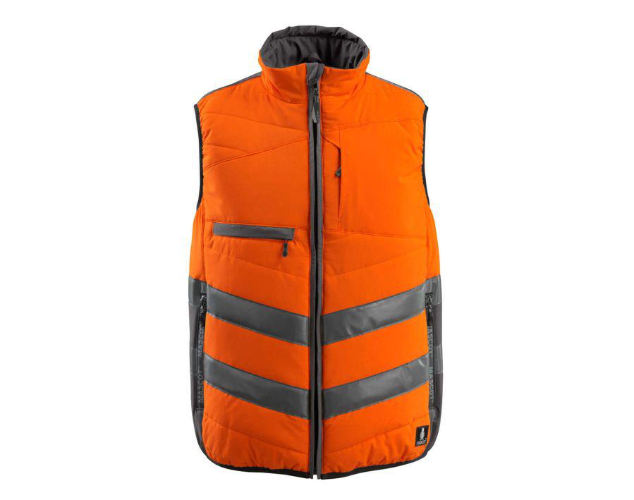 Winterweste SAFE SUPREME hi-vis orange/dunkelanthrazit