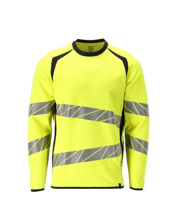 Sweatshirt ACCELERATE MULTISAFE hi-vis gelb/schwarzblau