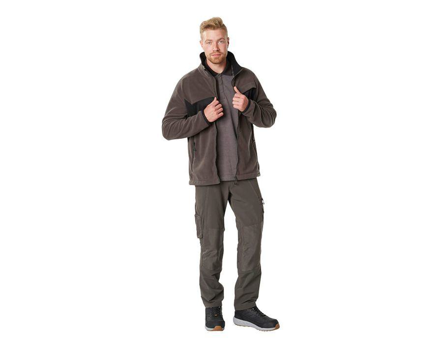 Polo-Shirt ACCELERATE dunkelanthrazit/schwarz