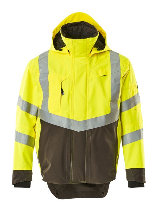 Hard Shell Jacke SAFE SUPREME hi-vis gelb/dunkelanthrazit