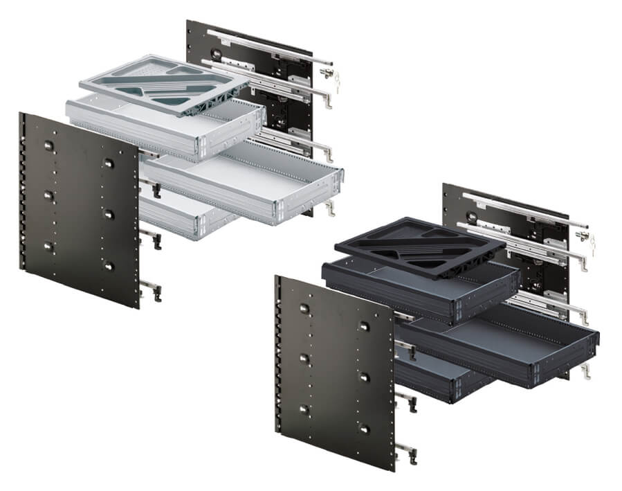 Schnellmontage-Set Container Systema Top 2000