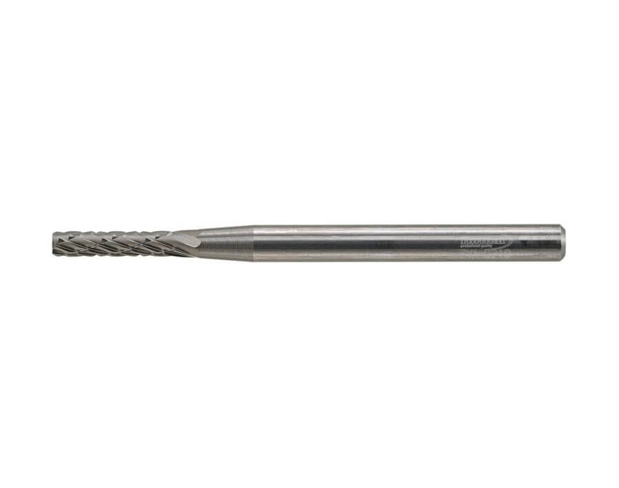 Hartmetall-Kleinfrässtift (Rotorfräser) DIN 8033 – Schaft-Ø 3 mm, Zylinderform ZYA, ohne Stirnverzahnung, Zahnung C