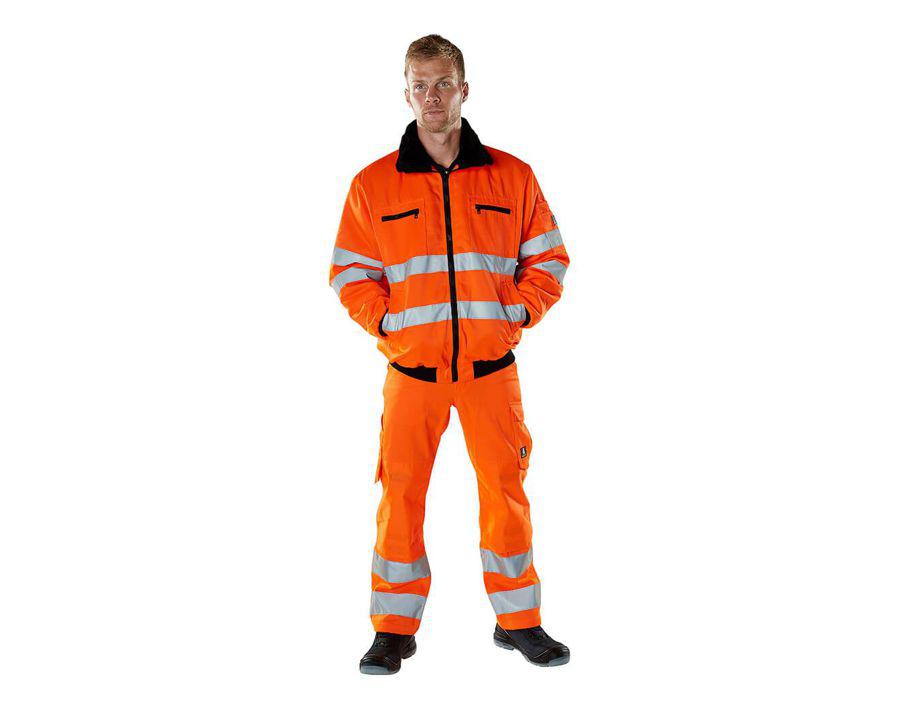 Pilotjacke SAFE ARCTIC hi-vis orange