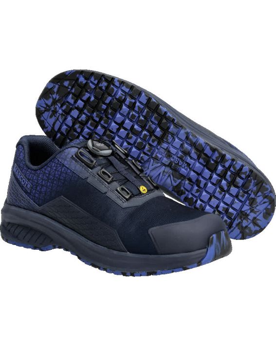 Sicherheitshalbschuh FOOTWEAR ACCELERATE schwarzblau/azurblau