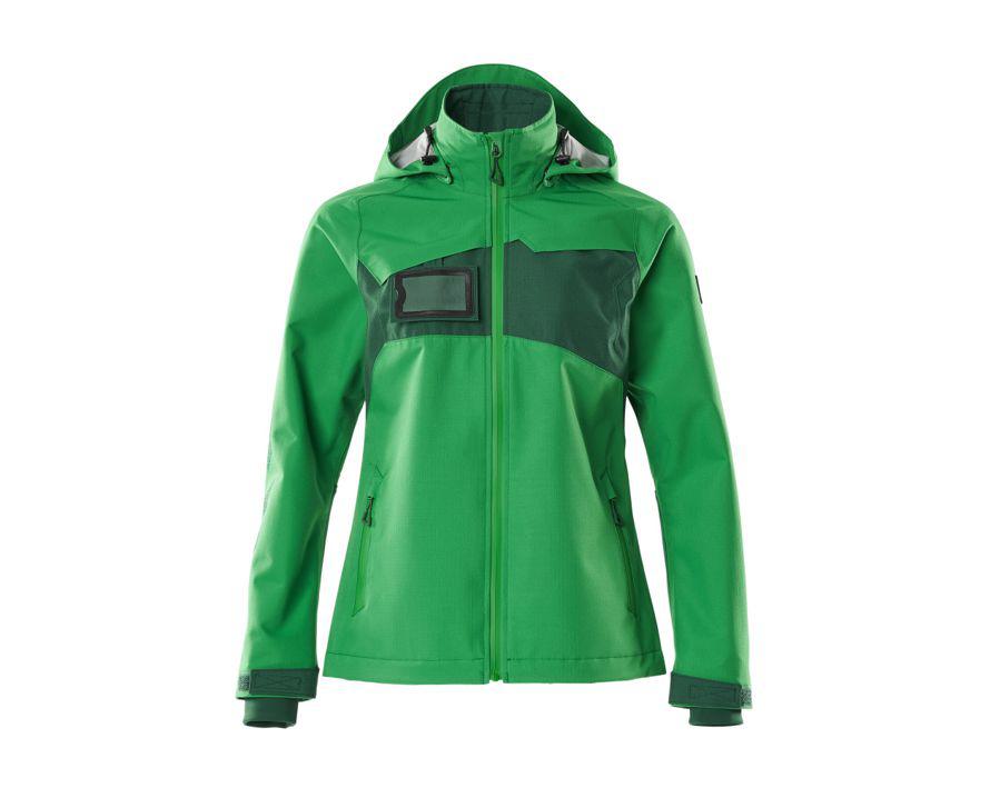 Hard Shell Jacke ACCELERATE grasgrün/grün