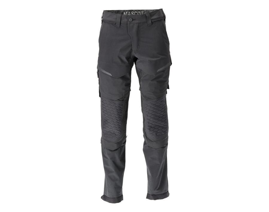 Hose mit Knietaschen CUSTOMIZED schwarz