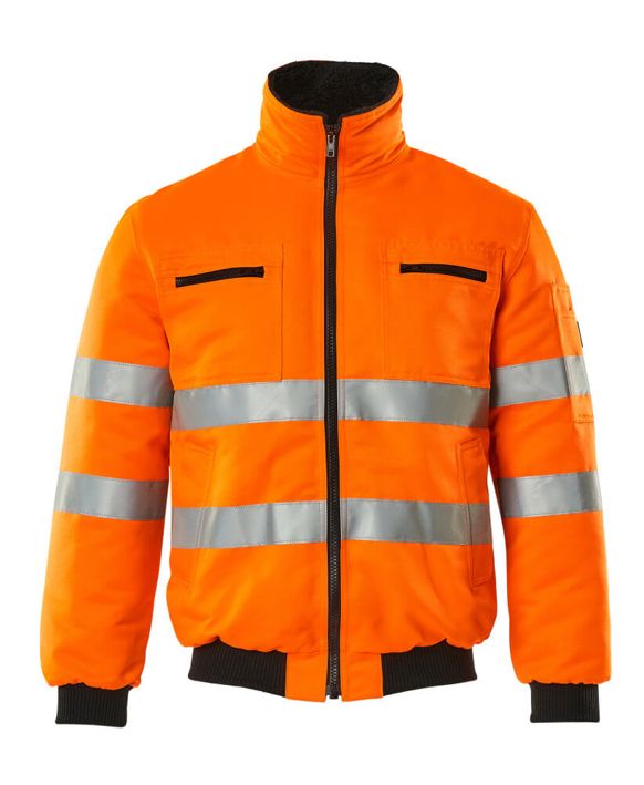 Pilotjacke SAFE ARCTIC hi-vis orange