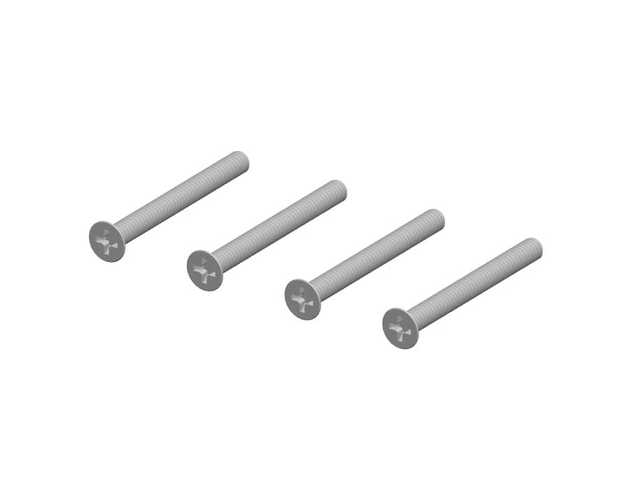 Befestigungs-Set für Magnetic Rosettengarnitur 