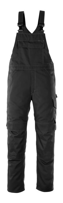 Latzhose mit Knietaschen INDUSTRY schwarz