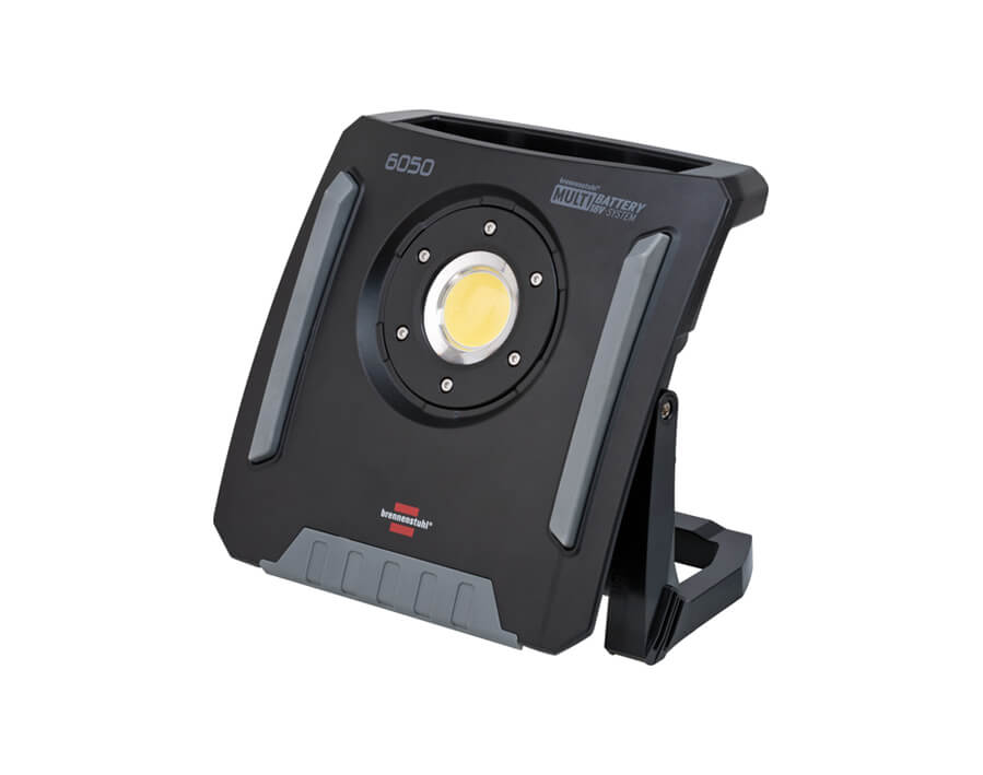 LED Hybrid Baustrahler Multi Battery 6050 