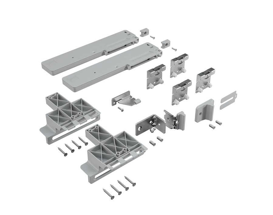 TopLine 27 Set mit Dämpfung für 2-türigen Schrank
