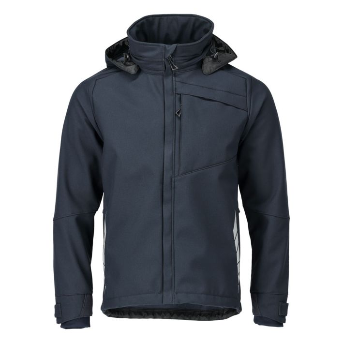 Soft Shell Jacke HARDWEAR schwarzblau