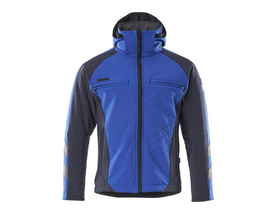 Winterjacke UNIQUE kornblau/schwarzblau