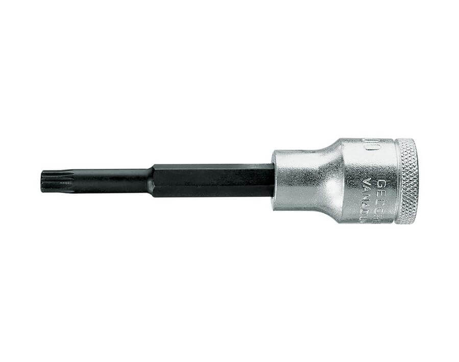 Schraubendreher-Einsatz 1/2" für Innenvielzahnschrauben XZN, lang