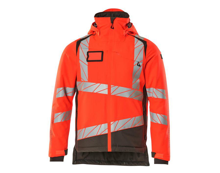 Winterjacke ACCELERATE SAFE hi-vis rot/dunkelanthrazit