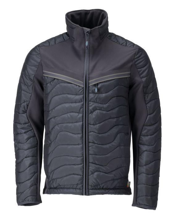 Thermojacke CUSTOMIZED schwarzblau