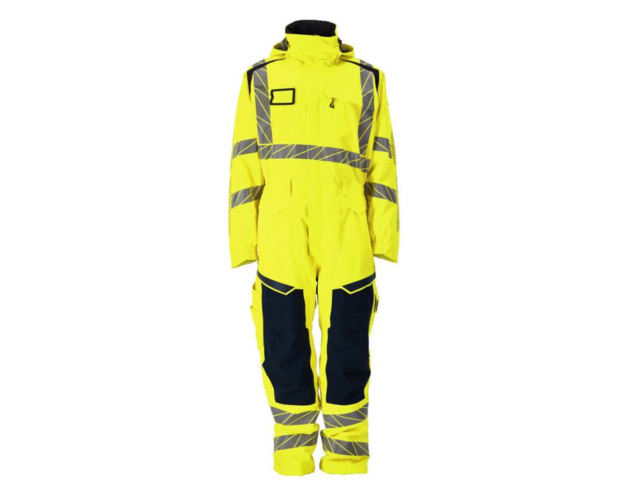 Winteroverall ACCELERATE SAFE hi-vis gelb/schwarzblau