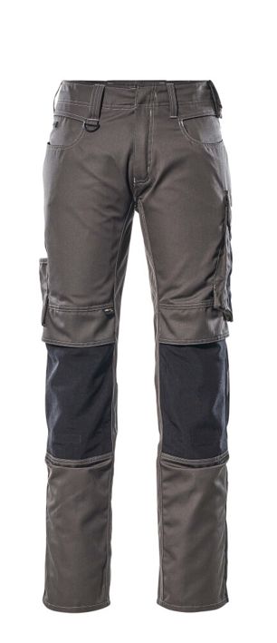 Hose mit Knietaschen UNIQUE dunkelanthrazit/schwarz