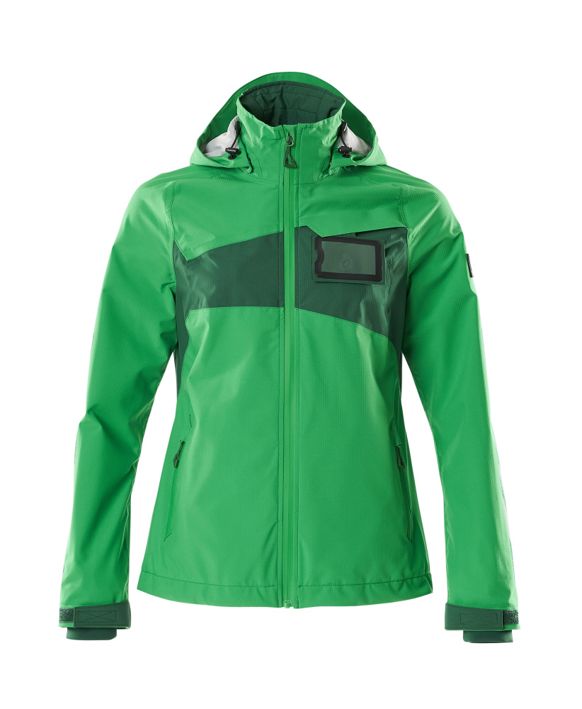 Hard Shell Jacke ACCELERATE grasgrün/grün