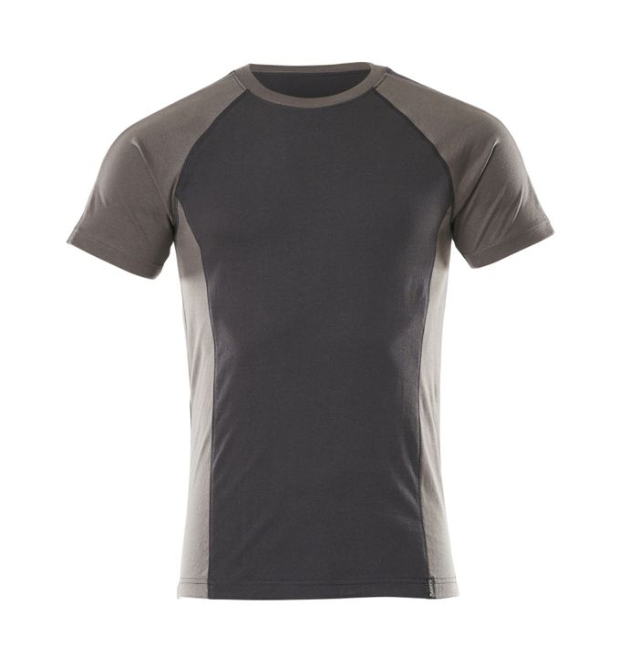 T-Shirt UNIQUE schwarz/dunkelanthrazit