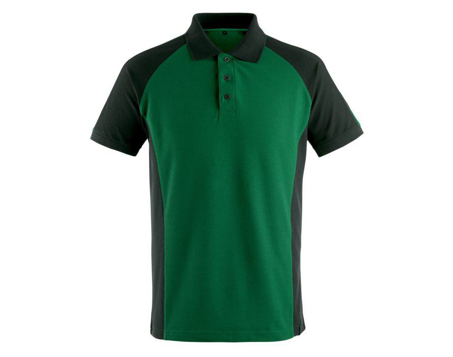 Polo-Shirt UNIQUE grün/schwarz