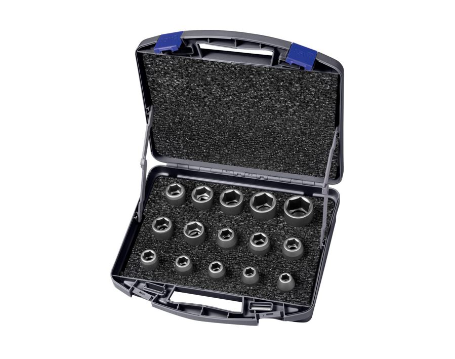 Draper Expert Schlag-Steckschlüssel 1/2 Zoll Antrieb, 18 Mm, Aus Chrom-Vanadium-Stahl, Für Luft- Und Handschlagschrauber