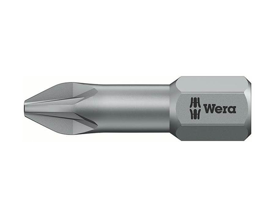 Bit für Kreuzschlitzschrauben PZ 1/4", ähnlich DIN 3126 C 6,3, zähhart, mit Torsionsbereich