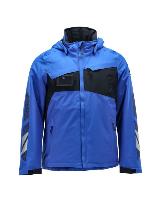 Winterjacke ACCELERATE azurblau/schwarzblau