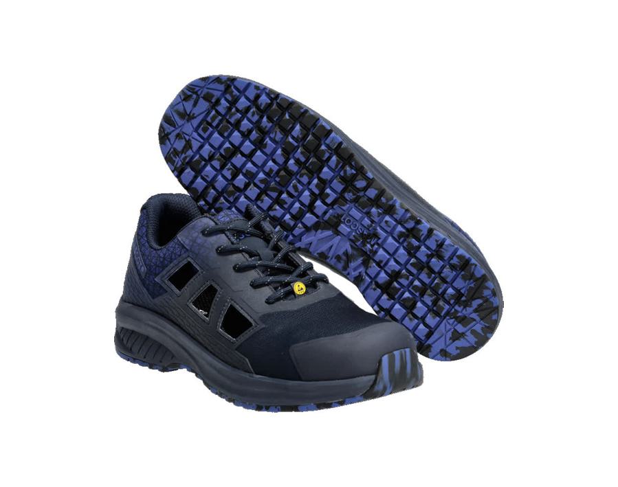 Sicherheitssandale FOOTWEAR ACCELERATE schwarzblau/azurblau