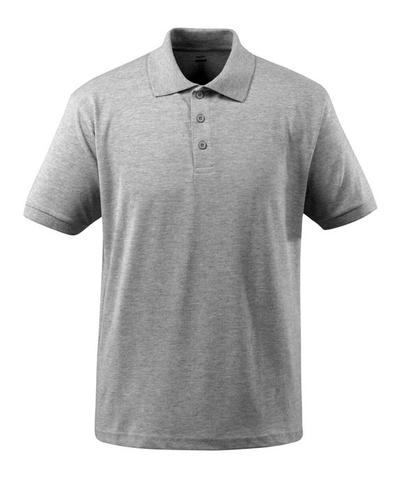 Polo-Shirt CROSSOVER grau-meliert