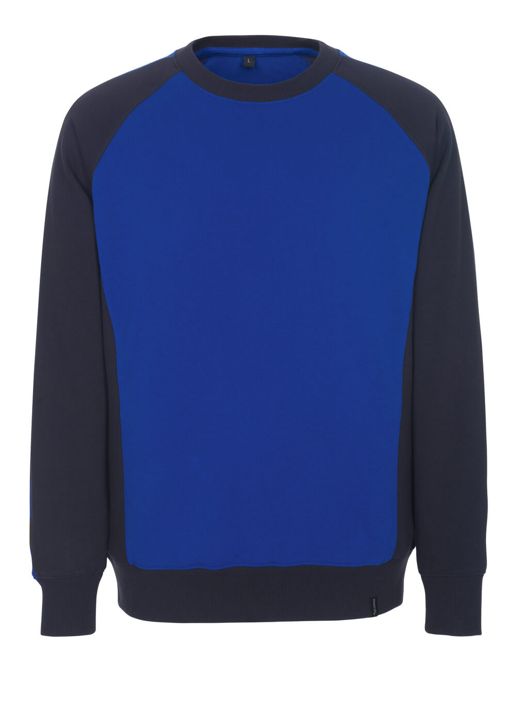Sweatshirt UNIQUE kornblau/schwarzblau
