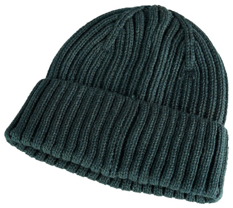 Strickmütze CUSTOMIZED waldgrün