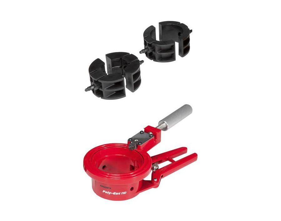 Kunststoffrohr-Trenn- und Anfasgerät