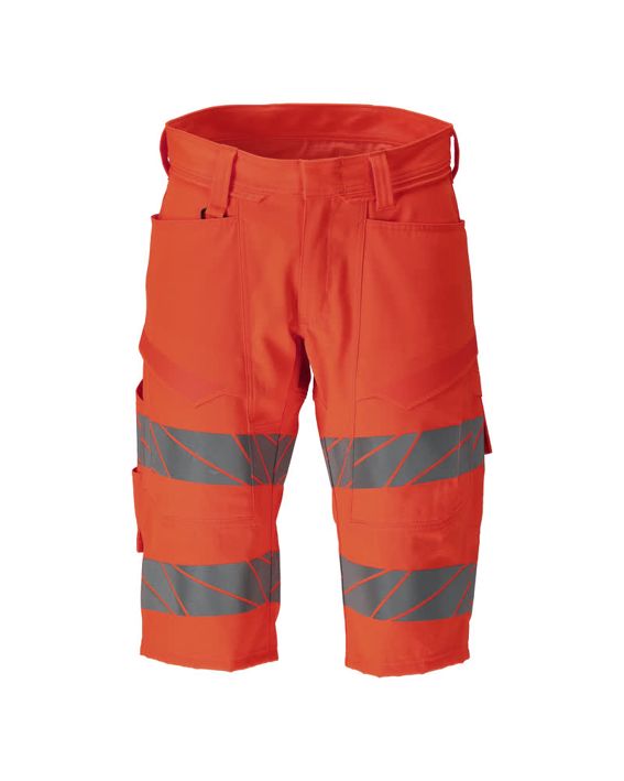 Shorts, lang ACCELERATE SAFE hi-vis rot
