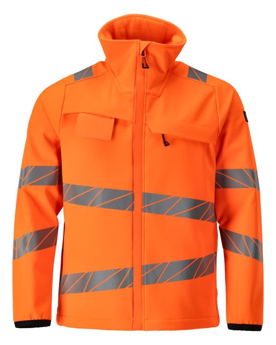 Soft Shell Jacke ACCELERATE SAFE hi-vis orange
